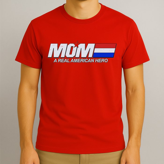 Retro 80's Mom A Real American Hero T-Shirt