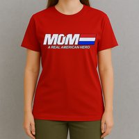 Retro 80's Mom A Real American Hero T-Shirt