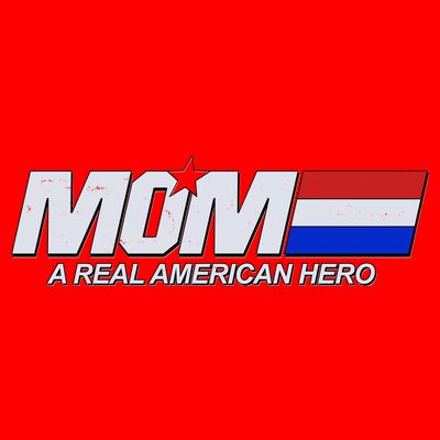 Retro 80's Mom A Real American Hero T-Shirt