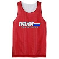 Retro 80's Mom A Real American Hero Mesh Reversible Basketball Jersey Tank