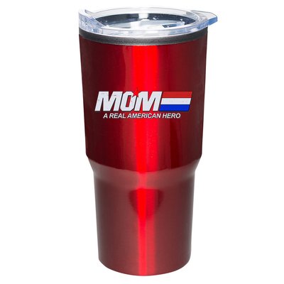 Retro 80's Mom A Real American Hero Tumbler