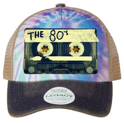 Retro 80S Mix Tape Legacy Tie Dye Trucker Hat