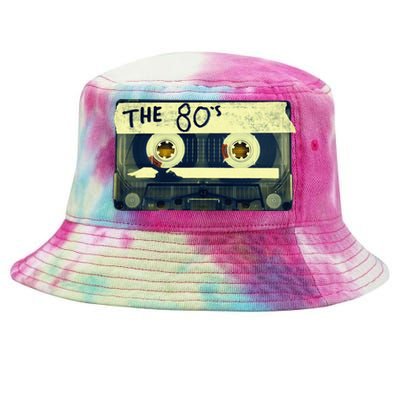 Retro 80S Mix Tape Tie-Dyed Bucket Hat