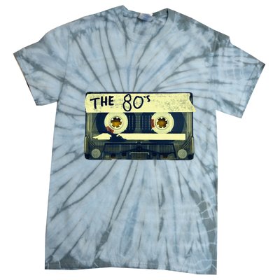 Retro 80S Mix Tape Tie-Dye T-Shirt