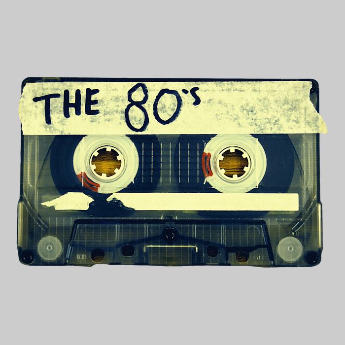 Retro 80S Mix Tape Tie-Dye T-Shirt