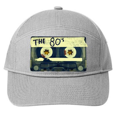 Retro 80S Mix Tape 7-Panel Snapback Hat