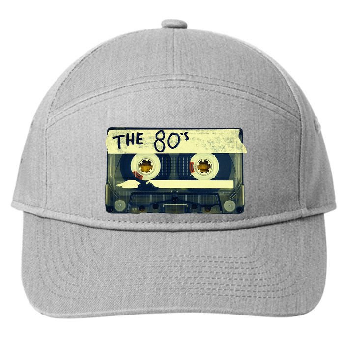 Retro 80S Mix Tape 7-Panel Snapback Hat