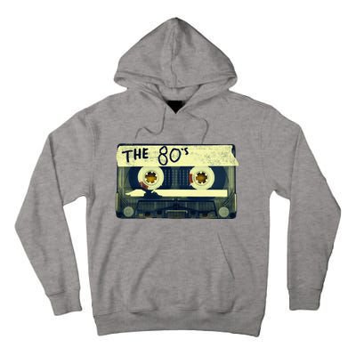 Retro 80S Mix Tape Tall Hoodie