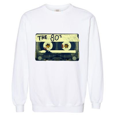 Retro 80S Mix Tape Garment-Dyed Sweatshirt