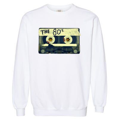 Retro 80S Mix Tape Garment-Dyed Sweatshirt