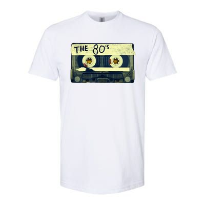 Retro 80S Mix Tape Softstyle CVC T-Shirt