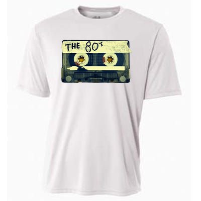 Retro 80S Mix Tape Cooling Performance Crew T-Shirt