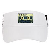 Retro 80S Mix Tape Adult Drive Performance Visor