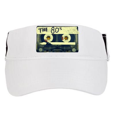 Retro 80S Mix Tape Adult Drive Performance Visor