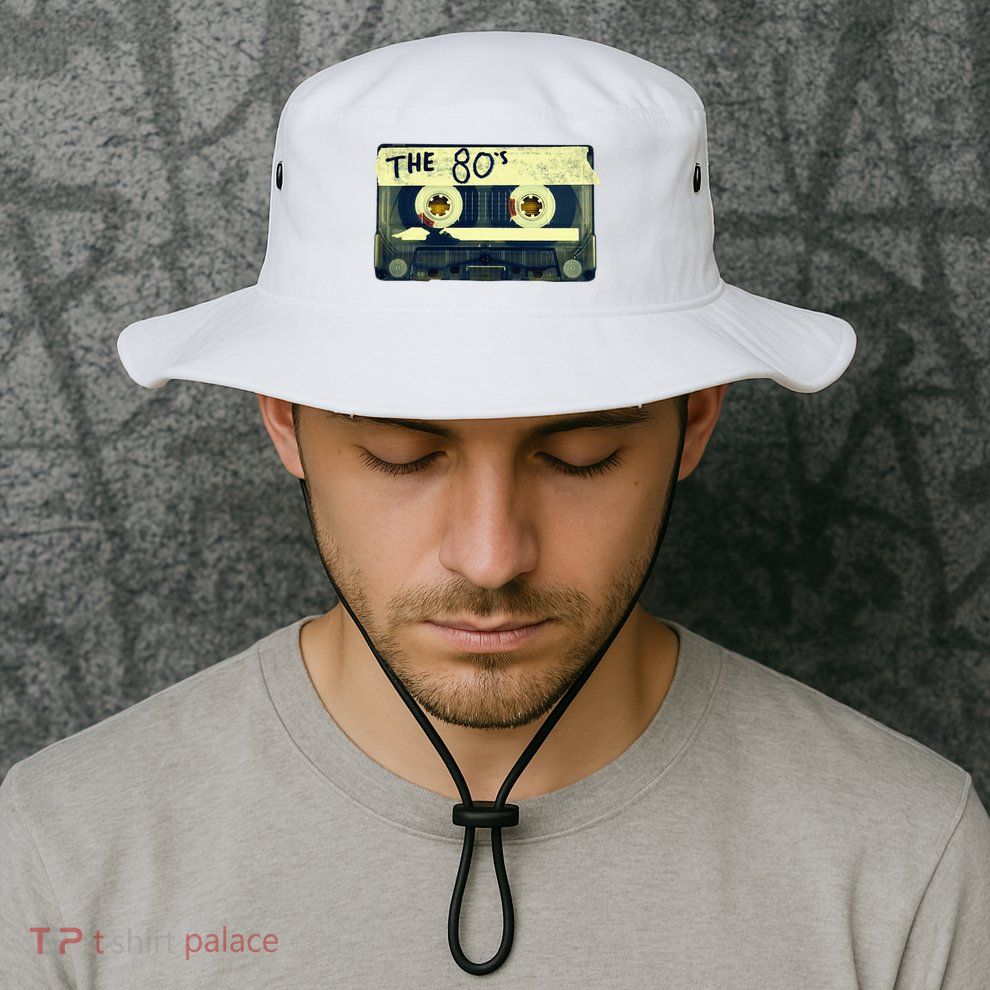 Retro 80S Mix Tape Bucket Hat