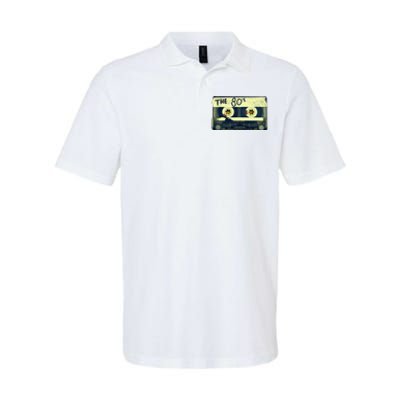 Retro 80S Mix Tape Softstyle Adult Sport Polo