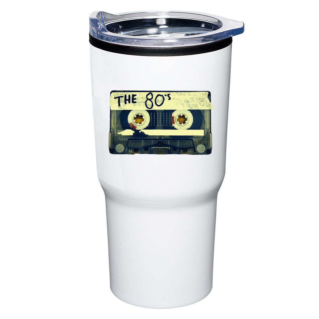 Retro 80S Mix Tape Tumbler