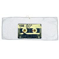 Retro 80S Mix Tape Large Microfiber Waffle Golf Towel