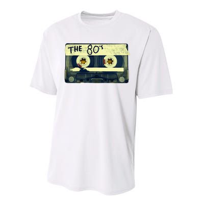 Retro 80S Mix Tape Performance Sprint T-Shirt