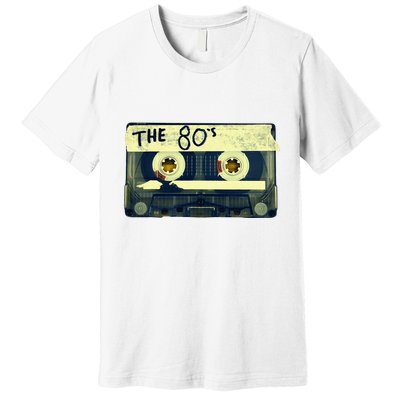 Retro 80S Mix Tape Premium T-Shirt