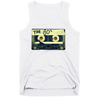 Retro 80S Mix Tape Tank Top