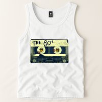 Retro 80S Mix Tape Tank Top