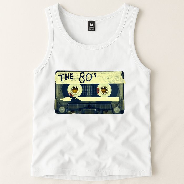 Retro 80S Mix Tape Tank Top