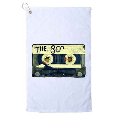 Retro 80S Mix Tape Golf Towel