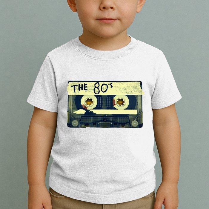 Retro 80S Mix Tape Toddler T-Shirt