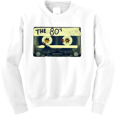 Retro 80S Mix Tape Kids Sweatshirt