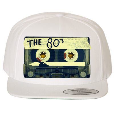 Retro 80S Mix Tape Wool Snapback Cap