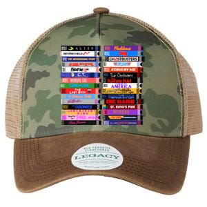 Retro 80s Movies Vhs Stacks Legacy Tie Dye Trucker Hat