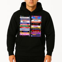 Retro 80s Movies Vhs Stacks Hoodie