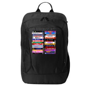 Retro 80s Movies Vhs Stacks City Backpack