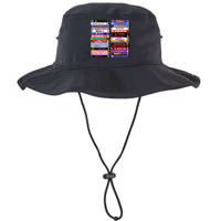 Retro 80s Movies Vhs Stacks Bucket Hat