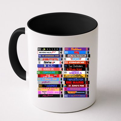 Retro 80s Movies Vhs Stacks Mug