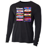 Retro 80s Movies Vhs Stacks Cooling Performance Long Sleeve Crew