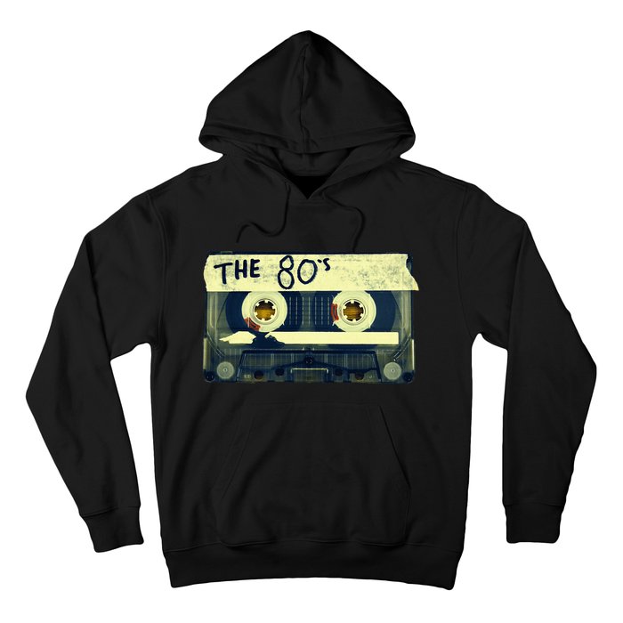 Retro 80S Mix Tape Hoodie