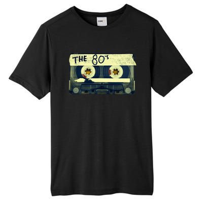 Retro 80S Mix Tape Tall Fusion ChromaSoft Performance T-Shirt