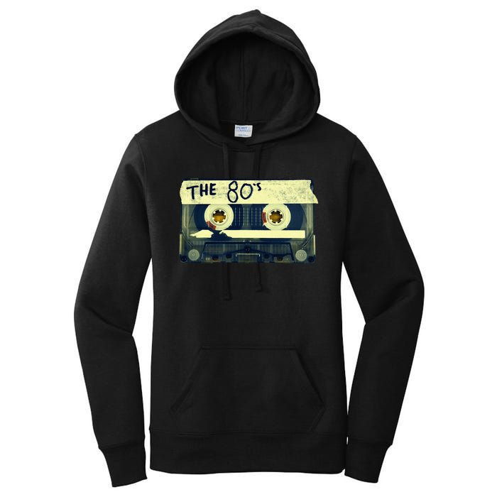 Retro 80S Mix Tape Women's Pullover Hoodie