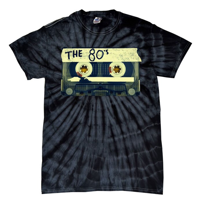 Retro 80S Mix Tape Tie-Dye T-Shirt