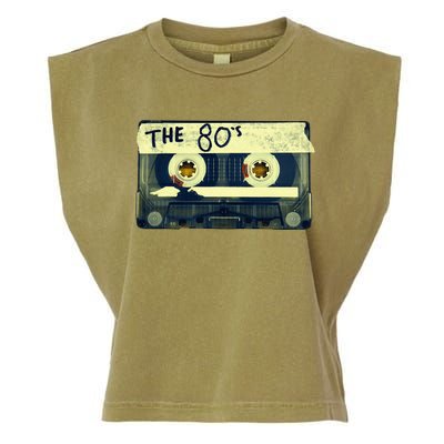 Retro 80S Mix Tape Garment-Dyed Women's Muscle Tee