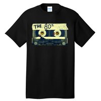 Retro 80S Mix Tape Tall T-Shirt