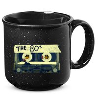 Retro 80S Mix Tape 15oz Campfire Ceramic Mug