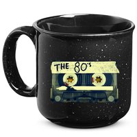 Retro 80S Mix Tape 15oz Campfire Ceramic Mug