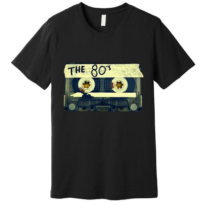 Retro 80S Mix Tape Premium T-Shirt