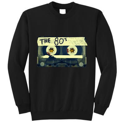 Retro 80S Mix Tape Tall Sweatshirt