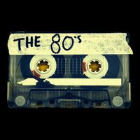 Retro 80S Mix Tape Pom Pom 12in Knit Beanie