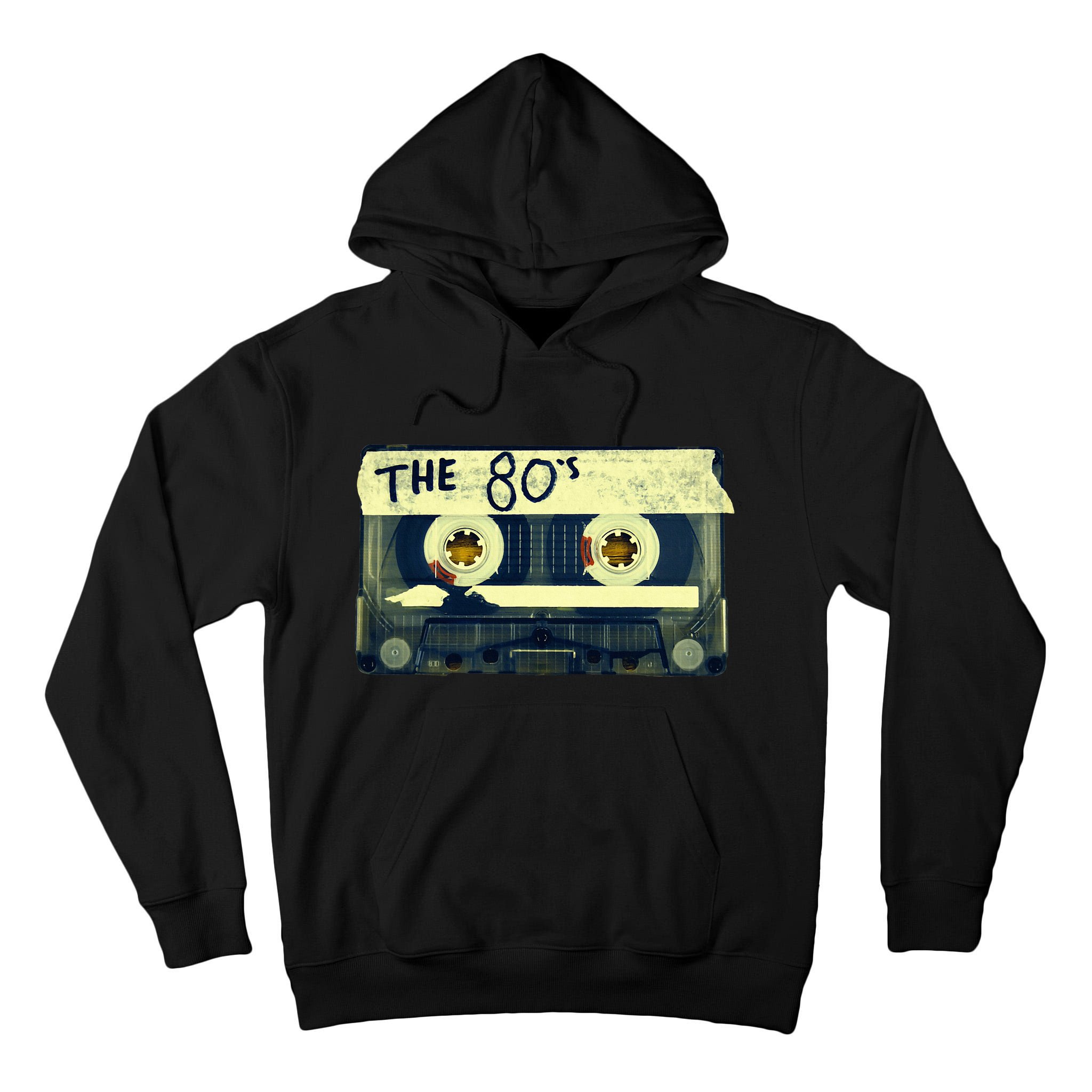 Retro 80S Mix Tape Tall Hoodie
