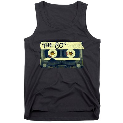 Retro 80S Mix Tape Tank Top